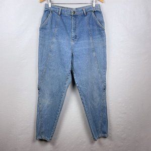 Vintage Gitano High Rise Mom Jeans Accent Seams Sz 16 (31x28)